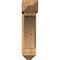 Ekena Millwork Thorton Arts and Crafts Smooth Bracket w/ Offset Brace, Western Red Cedar, 7 1/2"W x 26"D x 30"H BKT0806X26X30THR03SWR - alternate 4
